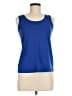 Chico's Blue Sleeveless T-Shirt Size Med (1) - photo 1