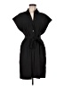DKNY Solid Black Casual Dress Size 6 - photo 1