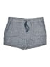 Magnolia Grace 100% Linen Chevron-herringbone Blue Shorts Size L - photo 1