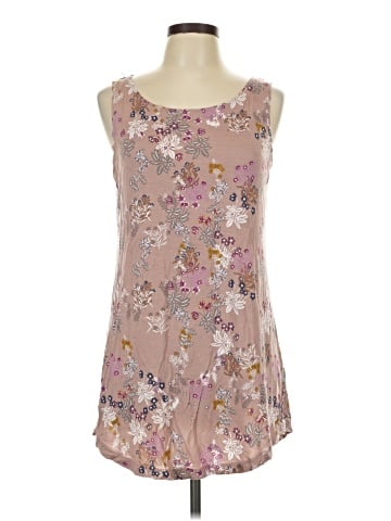 LOGO by Lori Goldstein Tank Top (view 1)