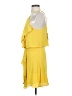 BCBGMAXAZRIA 100% Polyester Yellow Casual Dress Size XXS - photo 5