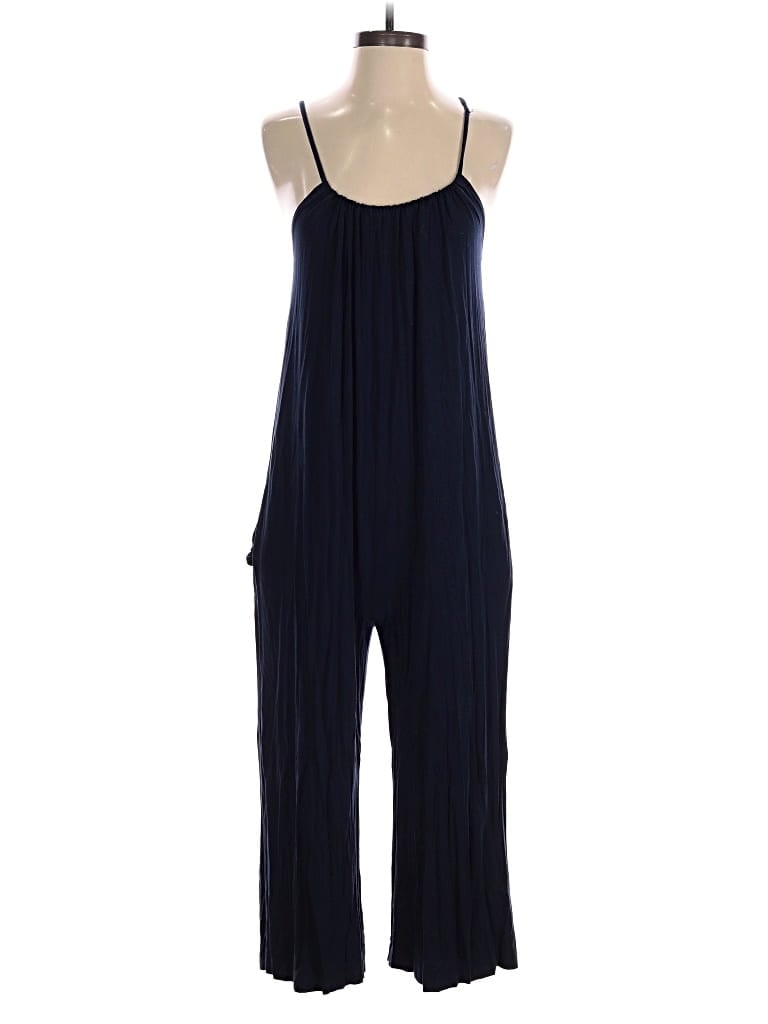 Pre-owned Three Dots Jumpsuit In Blue