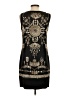 Marchesa Voyage 100% Polyester Graphic Black Cocktail Dress Size 4 - photo 2