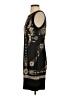 Marchesa Voyage 100% Polyester Graphic Black Cocktail Dress Size 4 - photo 5