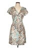 Rails Animal Print Tan Cocktail Dress Size L - photo 1