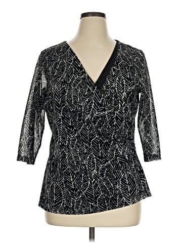 Coldwater Creek 3/4 Sleeve Blouse (view 1)