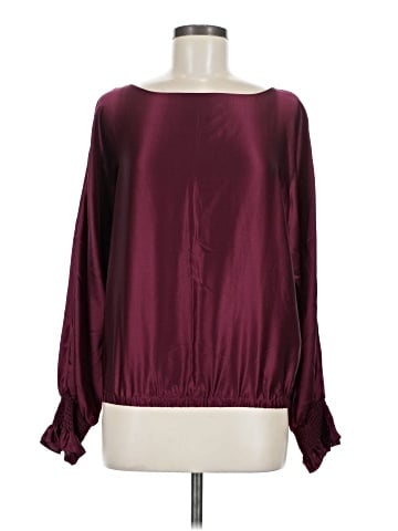 Ramy Brook Long Sleeve Silk Top (view 1)