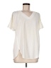 Athleta Ivory Short Sleeve Top Size M - photo 1