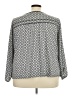 Max Studio Gray Long Sleeve Blouse Size 3X - photo 2