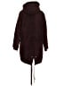 Gap 100% Polyester Burgundy Coat Size S - photo 2