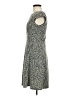 AB Studio 100% Polyester Tweed Gray Casual Dress Size 6 - photo 5