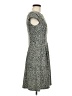 AB Studio 100% Polyester Tweed Gray Casual Dress Size 6 - photo 4