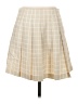 Rebecca Taylor 100% Polyester Argyle Tan Formal Skirt Size 2 - photo 2