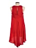 H&M 100% Polyester Solid Red Cocktail Dress Size 8 - photo 2