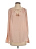 Ramy Brook 100% Polyester Pink Long Sleeve Blouse Size S - photo 1