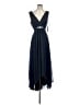 Eliza J 100% Polyester Solid Blue Cocktail Dress Size 4 - photo 1
