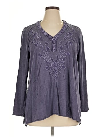 Coldwater Creek Long Sleeve Blouse (view 1)