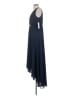 Eliza J 100% Polyester Solid Blue Cocktail Dress Size 4 - photo 5
