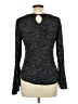 Trendyland Gray Long Sleeve Top Size L - photo 2