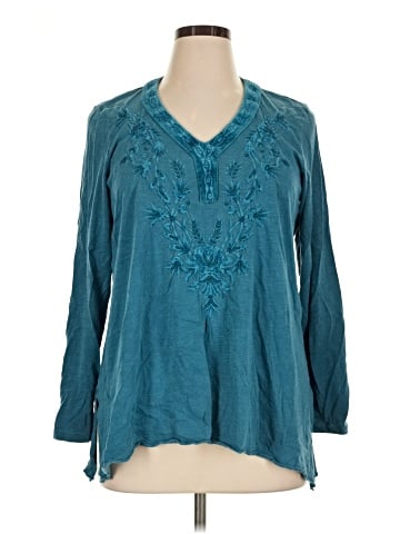 Coldwater Creek Long Sleeve Blouse (view 1)