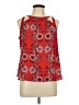 Candie's 100% Polyester Red Sleeveless Blouse Size L - photo 1