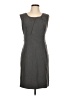 Mossimo Solid Gray Casual Dress Size 10 - photo 1