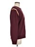 Old Navy 100% Cotton Color Block Burgundy Pullover Sweater Size M - photo 4