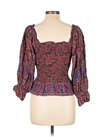 Haute Hippie 3/4 Sleeve Blouse (view 2)