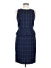 DKNY 100% Polyester Tweed Blue Cocktail Dress Size M (estimated) - photo 1