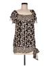 Apt. 9 100% Polyester Brown Short Sleeve Blouse Size M - photo 1