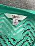 Candie's Teal 3/4 Sleeve Blouse Size L - photo 7