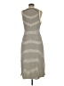 Entro Stripes Ivory Casual Dress Size M - photo 2