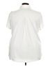 Tek Gear 100% Polyester Ivory Short Sleeve Blouse Size 3X - photo 2