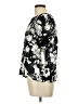 Luxology Black Short Sleeve Blouse Size L - photo 5