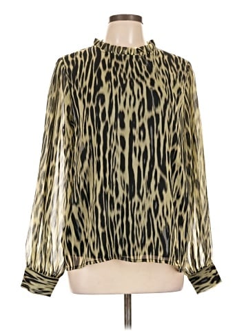 Ichi Long Sleeve Blouse (view 1)
