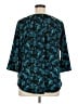 The Limited Teal 3/4 Sleeve Blouse Size XL - photo 2