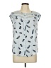 Candie's Silver Sleeveless Blouse Size L - photo 1
