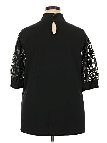 Ashley Stewart 3/4 Sleeve Top (view 2)
