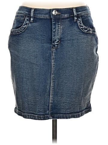 Venus Denim Skirt (view 1)