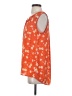 CAbi 100% Polyester Orange Sleeveless Blouse Size S - photo 5