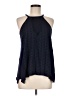 Cupio 100% Cotton Blue Sleeveless Blouse Size M - photo 1