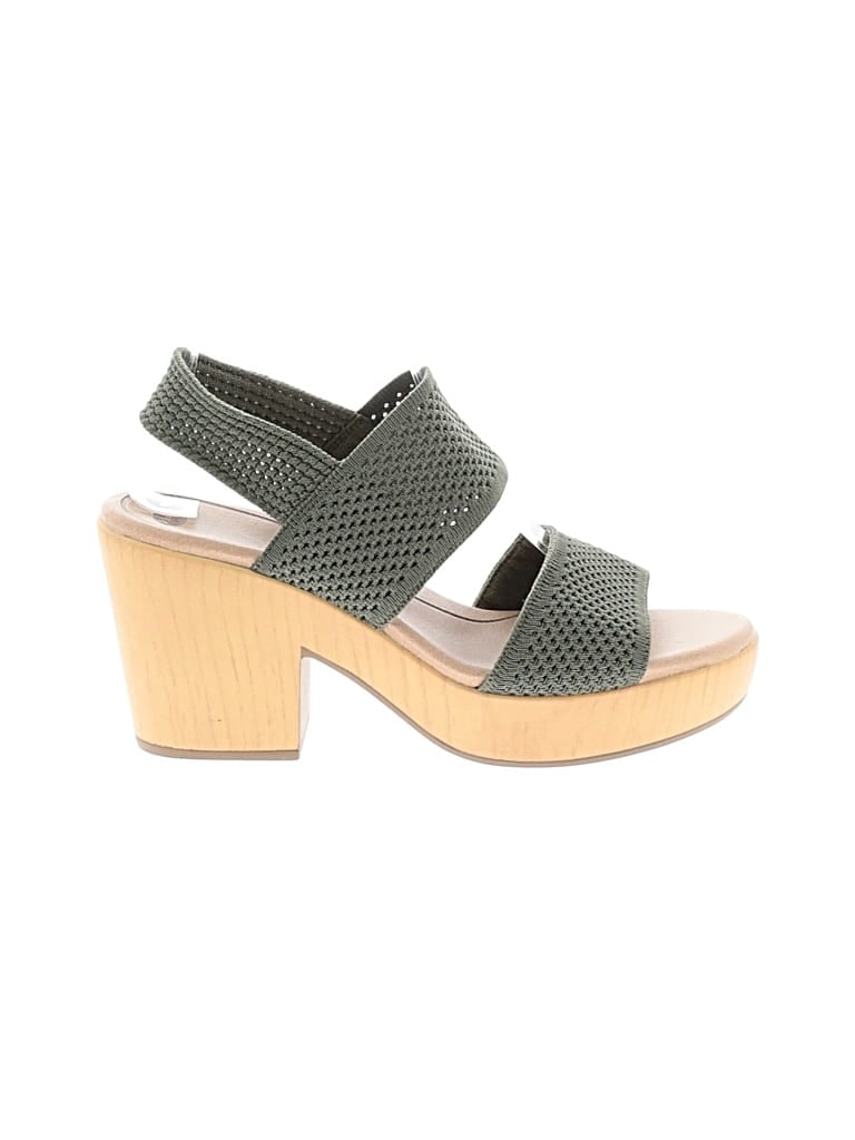 Pre-owned Dr. Scholl's Sandals In Green