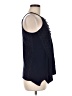 Cupio 100% Cotton Blue Sleeveless Blouse Size M - photo 4