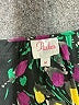 Parker 100% Polyester Floral Black Cocktail Dress Size M - photo 7