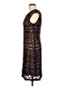 Connected Apparel Brown Cocktail Dress Size 10 - photo 5