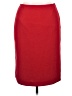 Liz Claiborne 100% Polyester Solid Red Formal Skirt Size 14 - photo 1