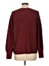 Jessica Simpson Solid Burgundy Pullover Sweater Size L - photo 2