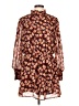 Sanctuary Floral Brown Casual Dress Size L - photo 1