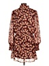 Sanctuary Floral Brown Casual Dress Size L - photo 2