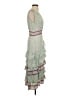 Sandro Paisley Green Cocktail Dress Size EU (FR) 36 / US 4 - photo 4